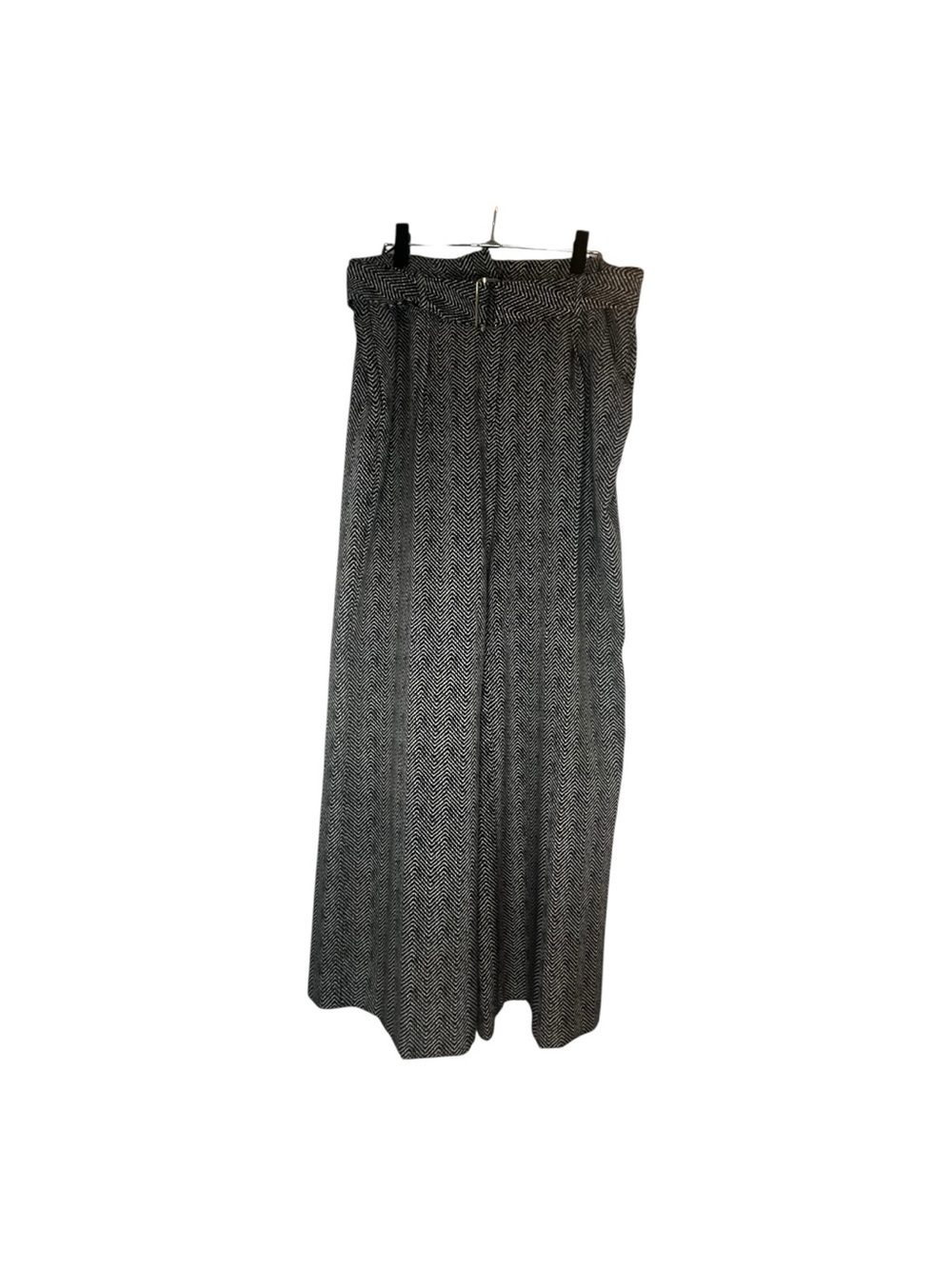 Like New! WHBM Herringbone Wide Leg Dress Pant, Sz 14